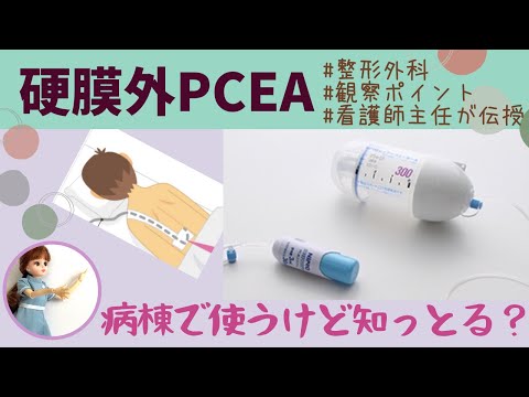 硬膜外鎮痛☆PCEA看護師の観察ポイント＃整形外科＃勉強＃新人看護師