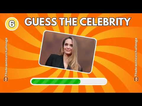 Guess the Celebrity Challenge 🔍 | Can You Name All 50 Famous Faces? #quiz #celebrity #fun