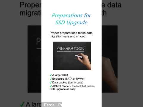 Clone SSD to Larger SSD Without Losing Data on Windows 10/11 #aomeicloner #ssdclone #ssdupgrade