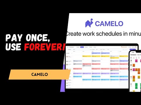 Camelo: Effortless Staff Scheduling & Time Tracking for Teams ⏰📋 | AppSumo Deal