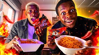Making Spicy Noodles with Talidz ( Lilitha Sinxoto) 🔥