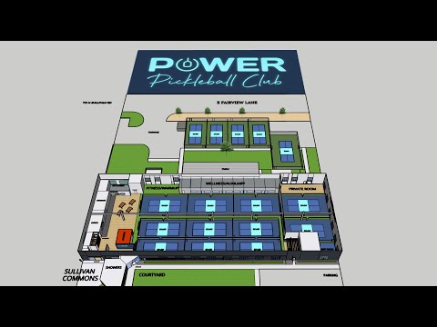 Digital tour of Power Pickleball Club