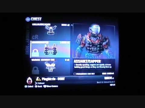 Halo Reach Armor Unlocked at Commander Rank