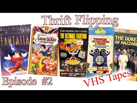 Thrift Flipping Episode 2: VHS Tapes