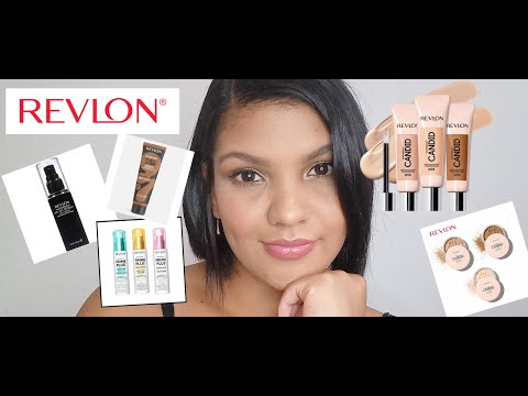 Almost full Face of Revlon Products || Review