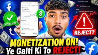 Facebook content monetization setup 