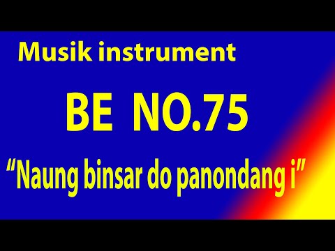 BUKU ENDE NO 75 NAUNG BINSAR DO PANONDANG I  (Ayat 1 + 4 )