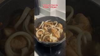 PORK STEAK! #porksteak #food #foodie #fyp #shorts #shortvideo #foryou #happyminds