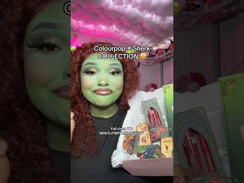 SHERK x COLOURPOP🤩 #colourpop #sherk #colourpopcosmetics