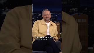 #NateBargatze brought his new dog home and she was quickly humbled by a bush 🤣 #FallonTonight