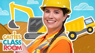 At The Construction Site 🚜 🚧 | Boom! Dig! Push! Move! | Play At Preschool! | Super Simple Play