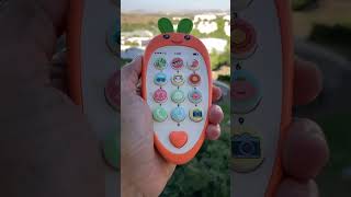 CUTE LEARNING PHONE TOY . #shorts  #satisfying #amazing #digitallearning #soundseffects