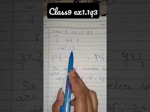 class 9 Exercise 1.1 question 3 #maths #viral#class9 #goldenpoint3033