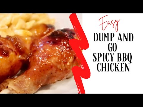 DUMP AND GO CROCKPOT CHICKEN | EASY CROCKPOT CHICKEN RECIPE