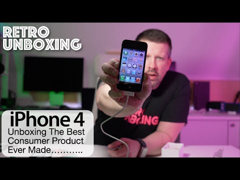 iPhone 4 Unboxing Unactivated "Brand New" The Best Device Ever made??