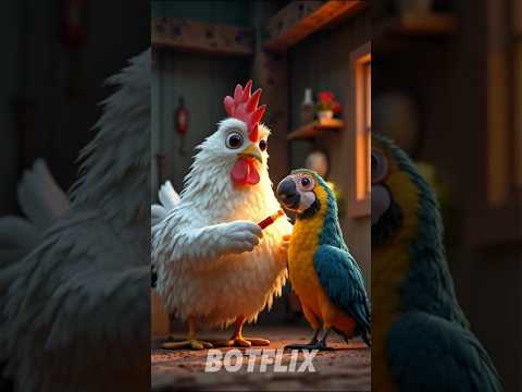 Parrot & Hen's Emotional Tale After a Farmer’s Rage 😢 | Must Watch!