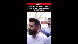 Bihar Polls 2025 | Chirag Paswan Claims 'All Is Well' In NDA Seat Share Talks