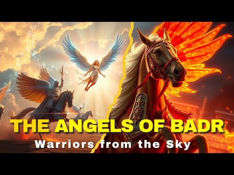 The Angels of Badr: When Warriors from the Sky Changed the Course of History#IslamicHistory #viral 