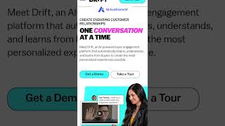 Drift: Your AI-Powered Ally for Lasting Customer Connections