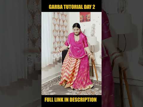 गरबा के आसान डांस स्टेप्स |Learn Garba Dance steps | Day 2| Raksha  Rajpurohit