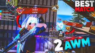 V BADGE TOP 1 AWM PLAYER VS HAKSON BHAI IN BR RANK MATCH 😱 DOUBLE AWM GAMEPLAY 😱 GARENA FREE FIRE