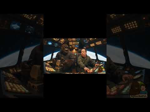 Bigfoot and DownZ go to space #funny #ai #memes #space