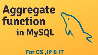 Aggregate function in MySQL || max, min, avg, sum, count || Saral Programming