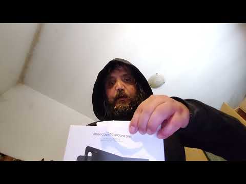 unboxing book cover keyboardslim for samsung galaxy tab s8+