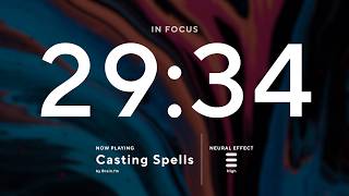 30 Minute Deep Focus - Casting Spells ⚡ Brain.fm ⚡ High Neural Effect Music for Deep Focus