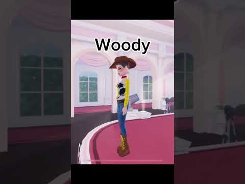 Making Disney movie characters #dti #robloxedit #roblox