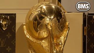 FIRST LOOK AT THE LOUIS VUITTON WORLD CUP TROPHY TRUNK! 🤩 🏆 2026 FIFA World Cup