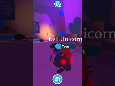 What is an evil unicorn worth in adopt me?