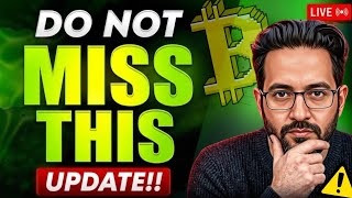 🚨 DON'T MISS THIS! ⚠️ Latest Crypto Market Analysis & BTC & Alts News Updates Today