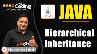 Hierarchical Inheritance in Java | Java Inheritance | Java For Beginners | Java #Lec78 #coding