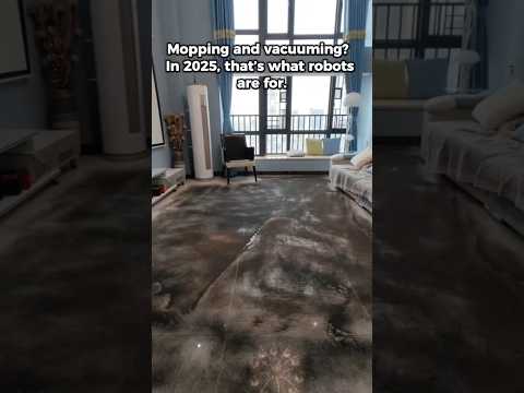 “This Robot Vacuum Mops AND Vacuums at the Same Time 🤯 | Best Smart Cleaner 2025” #shorts