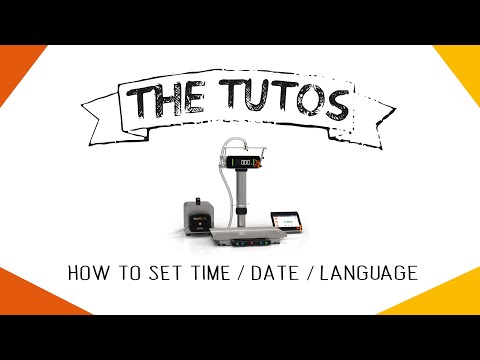 DILUWEL XL - How to set date, time and language