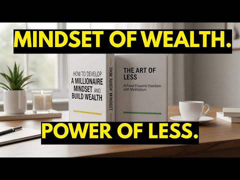 How to Develop a Millionaire Mindset + The Art of Less | Full Audiobook Stream