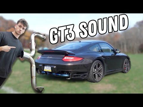 Making a 997 turbo sound like a gt3