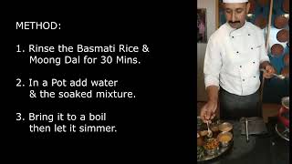 Ayurveda Pitta Dosha Balancing Khichdi - Chef Ashok Chauhan
