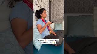 Manu Bhaker 🥉 bronze paris Olympic 2024 #manubhaker #olympics