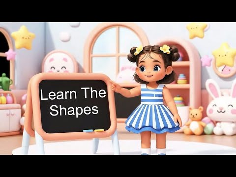 Learn Shapes for Kids | Circle, Square, Triangle & More | #LearnShapes #Shapes #CircleSquareTriangle