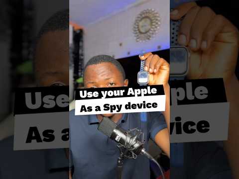 Spy on Anything with Your Apple Watch #tech #techvideos #techtips #smartwatches #applewatches #tech