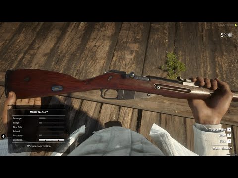 RedM Custom Weapon Mosin Nagant Rifle