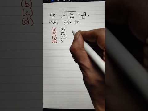 Find x #maths #mathstricks #shortvideo #shorts #short #mathshorts #viral #fyp #ytshorts