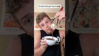 Eating Cookie Dough Sushi For The First Time!