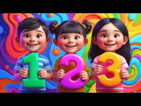 Learn to Count from 1 to 10 | Fun Counting Adventure | Little heroes