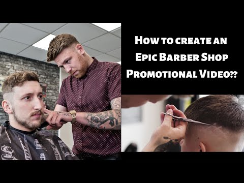 Epic Barber Shop Promotional Video: For Instagram!