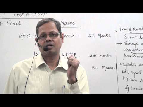 CA IPC INDIRECT TAX BY S.P.RAO SIR - 09811737205