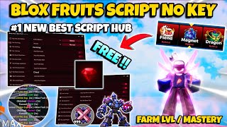 New Blox Fruits Script No Key - Auto Farm, Quest, Magnet Tokens, Raid, Fruit Esp & More! 🔥