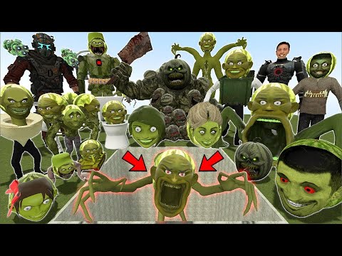 THE GIANT PIT WITH NEW PERCY LIN GANG MELON in Garry's Mod !